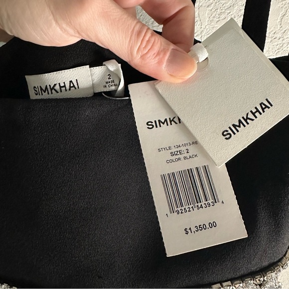 NWT SIMKHAI Sallie Mini Dress SZ US 2 - Picture 7 of 8